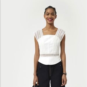Rebecca Minkoff white top